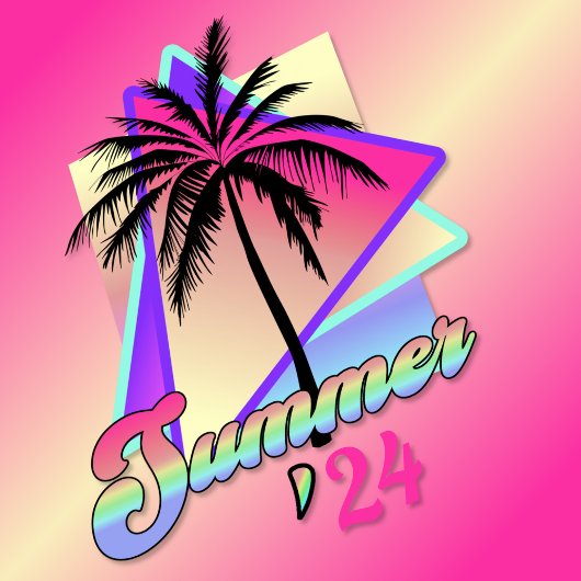 Vaporwave Summer 2024 Tシャツ