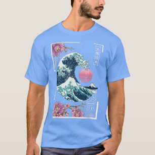 Vaporwave Synthwave 80's Japan 日本の 素晴らし Wave Tシャツ