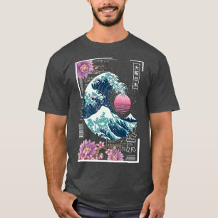 Vaporwave Synthwave 80's Japan 日本の 素晴らし Wave Tシャツ