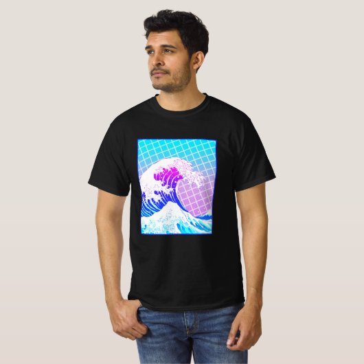 Vaporwave Tシャツ (正面フル)