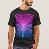"Vaporwave Tシャツ", "レトロ80年代Tee", "シンセウェーブA Tシャツ (正面)