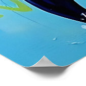 Vaquita Wall Art – Endangered Marine Porpoise ポスター (角)