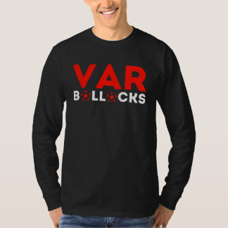 VAR [Censored] Red Football Soccer Television Tシャツ