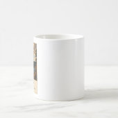 Var Mediterranean Coast Sunset Vintage コーヒーマグカップ (中央)