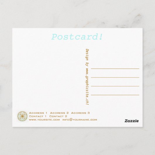 Varanasi – はがき (裏面)