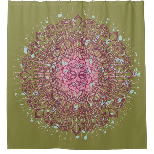 Varanasi II – シャワーカーテン (正面)