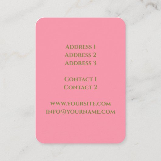 Varanasi II – 名刺 (裏面)