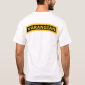 Varangianの監視タブのTシャツ Tシャツ (裏面)
