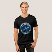 Varcal Sci-Fi - 公式チャンネルロゴTシャツ トライブレンドTシャツ (正面全面)