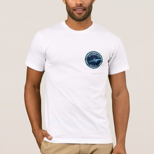 Varcal Sci-Fi - 公式ロゴTシャツ 両面プリント Tシャツ (正面)