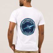 Varcal Sci-Fi - 公式ロゴTシャツ 両面プリント Tシャツ (裏面)