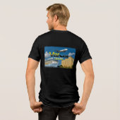Varcal Travel Explorer Tee - あなたの旅が待っています！ トライブレンドＴシャツ (裏面全面)