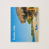 Vardero、キューバのビーチ ジグソーパズル (縦)