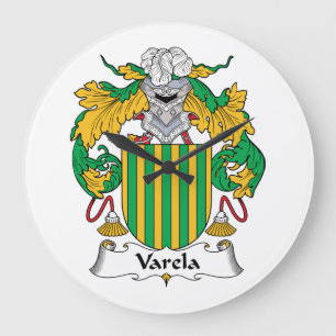 Varelaの家紋 ラージ壁時計