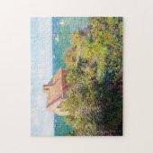 Varengevilleクロード・モネの漁師のコテージ ジグソーパズル (縦)