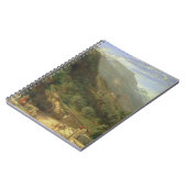 Varennaの湖Como、イタリア1861年のオリーブ畑(o ノートブック (左側)