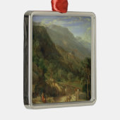 Varennaの湖Como、イタリア1861年のオリーブ畑(o メタルオーナメント (右)