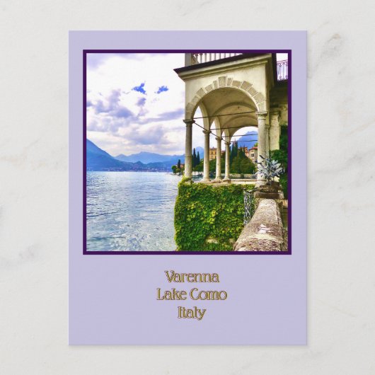 Varenna, Lake Como, Italy ポストカード (正面)
