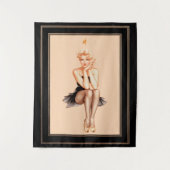 Varga Girl Cover Art by Alberto Vargas タペストリー (正面)