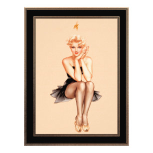 Varga Girl Cover Art by Alberto Vargas フォトプリント
