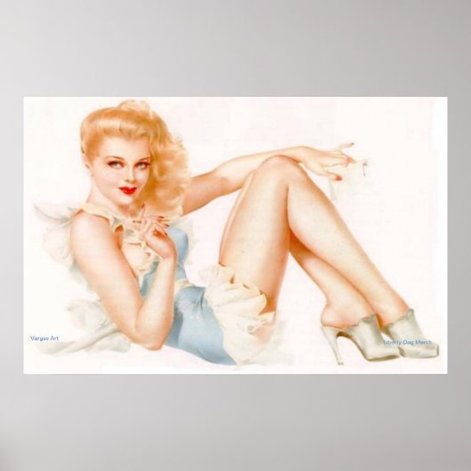 VARGASによるピンアップ美しい-ヴィンテージポスター最高の ポスター (正面)