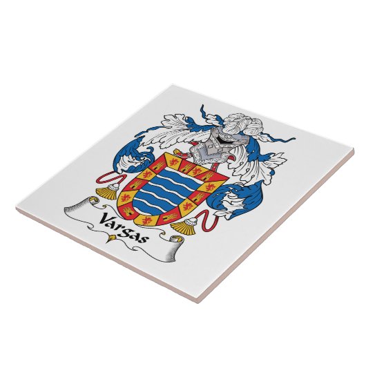 Vargasの家紋 タイル (側面)