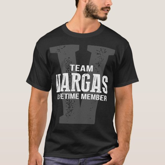 VARGASチーム終身会員 Tシャツ (正面)