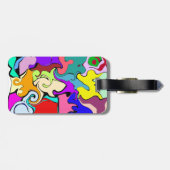 Variation anti géométrique  ラゲッジタグ (裏面横)