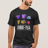 Varie Tea Graphic Tea Drinker Cup Of Tea Brewing T Tシャツ (正面)