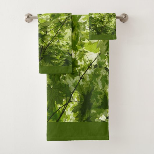 Variegated Maple Leaves for Midsummer's Eve バスタオルセット (インサイチュ)
