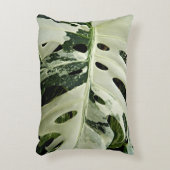 Variegated Monstera Plant Botanical アクセントクッション (正面(垂直))