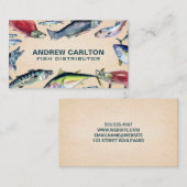 Varietal Fish | Fishing 名刺 (正面/裏面)