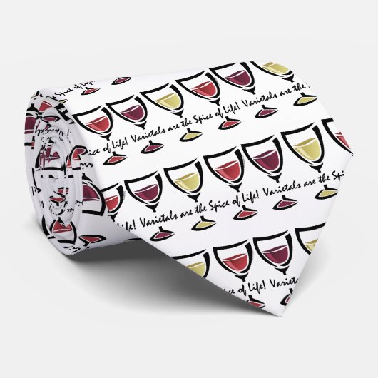 Varietalsのワイン ネクタイ (ロール)