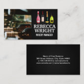 Variety Bottles of Wine  名刺 (正面/裏面)