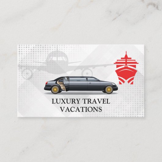 Variety Travels | ビジネス休暇 名刺 (正面)