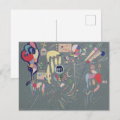 Various Actions, Kandinsky  ポストカード (正面/裏面)