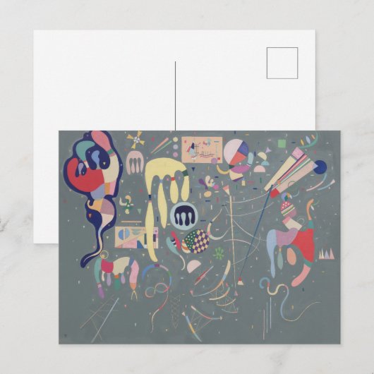 Various Actions, Kandinsky  ポストカード (正面/裏面)