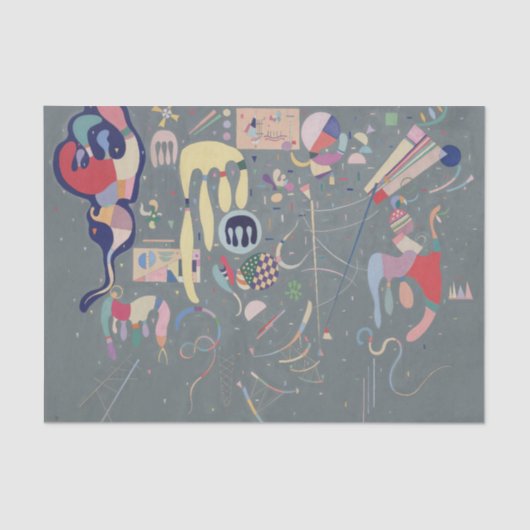 Various Actions, Kandinsky  薄葉紙 (正面)