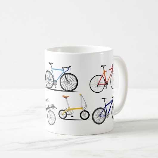 Various bicycles コーヒーマグカップ (正面右)