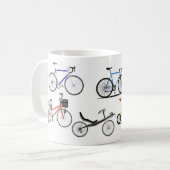 Various bicycles コーヒーマグカップ (正面左)