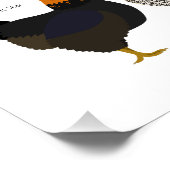 various colors&patterns chickens poster ポスター (コーナー)