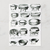 Various Cooking Vessels, 1570 ポストカード (正面)