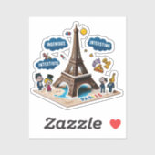 Various Places: Coffee in Paris Sticker #2 シール (シート)