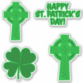 Various St. Patrick's Dayカスタム-Cutting Vinyl Sticke シール (正面)