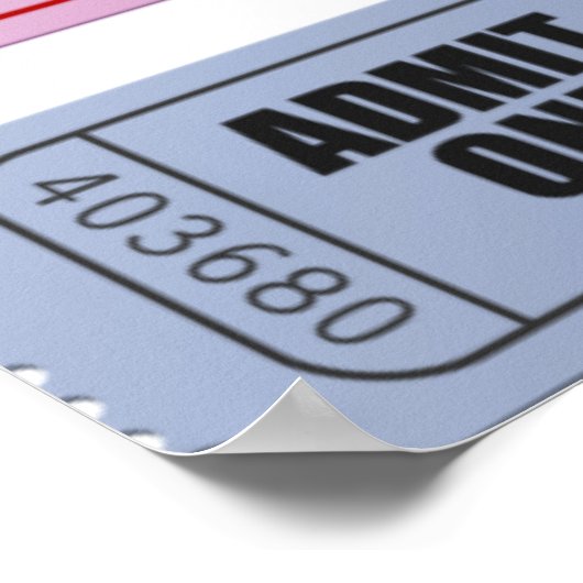 Various Tickets ポスター (角)