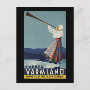 VarmLandスウェーデン ポストカード