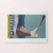 Varmland Sweden Vintage Travel ジグソーパズル (横)