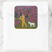 Varon 2011川でパンティング スクエアシール (バッグ)