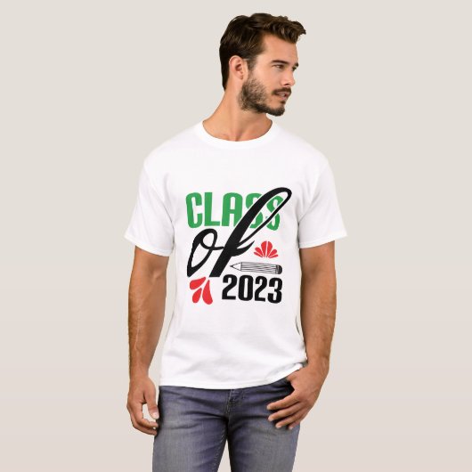 Varsityスタイル 卒業クラス 2023年 tシャツ (正面フル)
