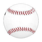 Varsityスポーツブラックカスタムチーム名番号 野球ボール (正面)